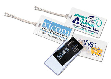 company luggage tags